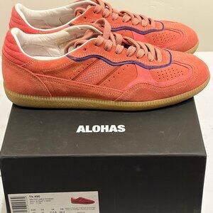 ALOHAS Tb.490 Rife Pink Leather Sneakers